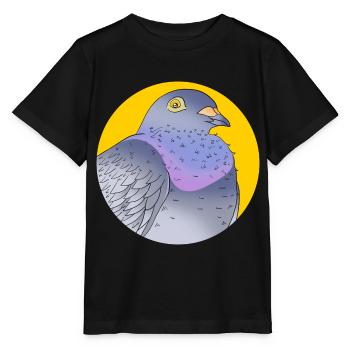 Pigeon Race Pigeon Pigeons - T-shirt bio MINI CREATOR Stanley/Stella Enfant - noir - Devant - Mikhail (115cm)