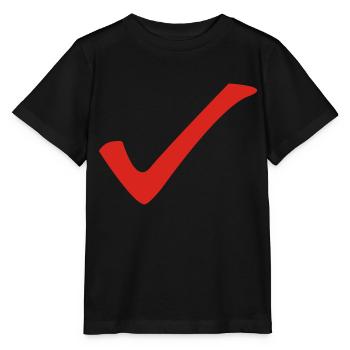 Check - Haken - Stanley/Stella Kinder T-Shirt MINI CREATOR  - Schwarz - Vorne - Mikhail (115cm)