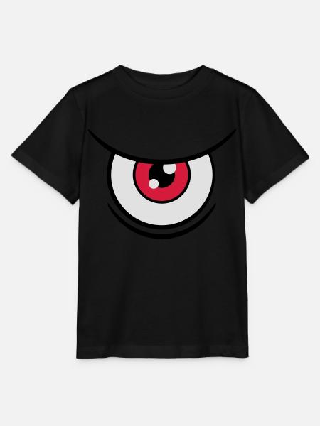 Big Eye - Stanley/Stella Kinder T-Shirt MINI CREATOR  - Schwarz