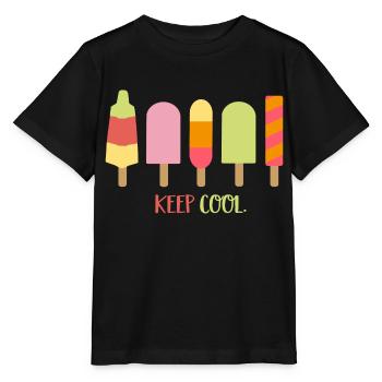 EIS - Stanley/Stella Kinder T-Shirt MINI CREATOR  - Schwarz - Vorne - Mikhail (115cm)