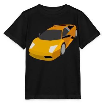 Rennauto - Stanley/Stella Kinder T-Shirt MINI CREATOR  - Schwarz - Vorne - Mikhail (115cm)