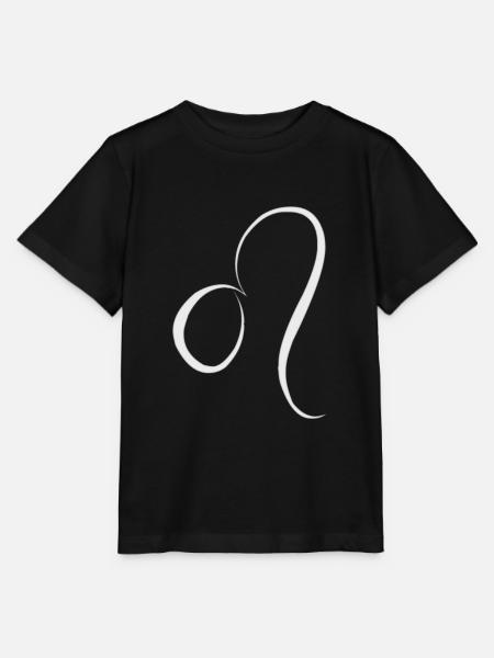 Sternzeichen Löwe - Stanley/Stella Kinder T-Shirt MINI CREATOR - Schwarz