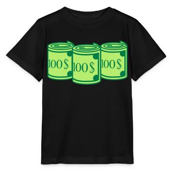 Beaucoup de 100 $ - T-shirt bio MINI CREATOR Stanley/Stella Enfant - noir - Devant - Mikhail (115cm)