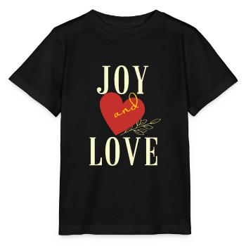 Freude und Liebe - Stanley/Stella Kinder T-Shirt MINI CREATOR  - Schwarz - Vorne - Mikhail (115cm)