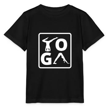 Yoga YOGA YoGa - T-shirt bio MINI CREATOR Stanley/Stella Enfant - noir - Devant - Mikhail (115cm)