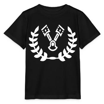 Voiture - T-shirt bio MINI CREATOR Stanley/Stella Enfant - noir - Devant - Mikhail (115cm)