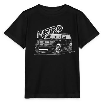 Nitro SUV design - Stanley/Stella MINI CREATOR Kids’ T-Shirt - black - Front - Mikhail (115cm)