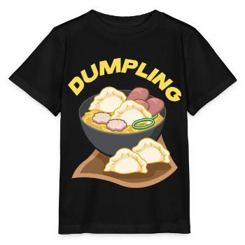 Dumpling Suppe - Stanley/Stella Kinder T-Shirt MINI CREATOR  - Schwarz - Vorne - Mikhail (115cm)