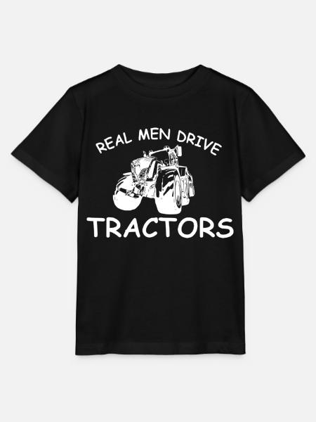 Traktor - Stanley/Stella Kinder T-Shirt MINI CREATOR - Schwarz