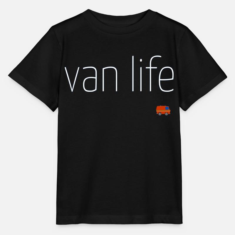 van life - Stanley/Stella MINI CREATOR Kids’ T-Shirt - black