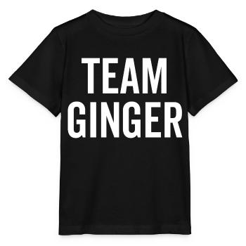 Team Ingwer - Stanley/Stella Kinder T-Shirt MINI CREATOR  - Schwarz - Vorne - Mikhail (115cm)