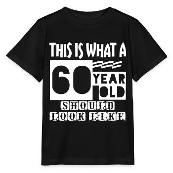 60 Year Old - T-shirt bio MINI CREATOR Stanley/Stella Enfant - noir - Devant - Mikhail (115cm)