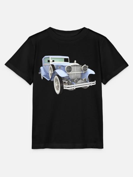 Oldtimer, Auto, KFZ - Stanley/Stella T-shirt MINI CREATOR til børn - sort