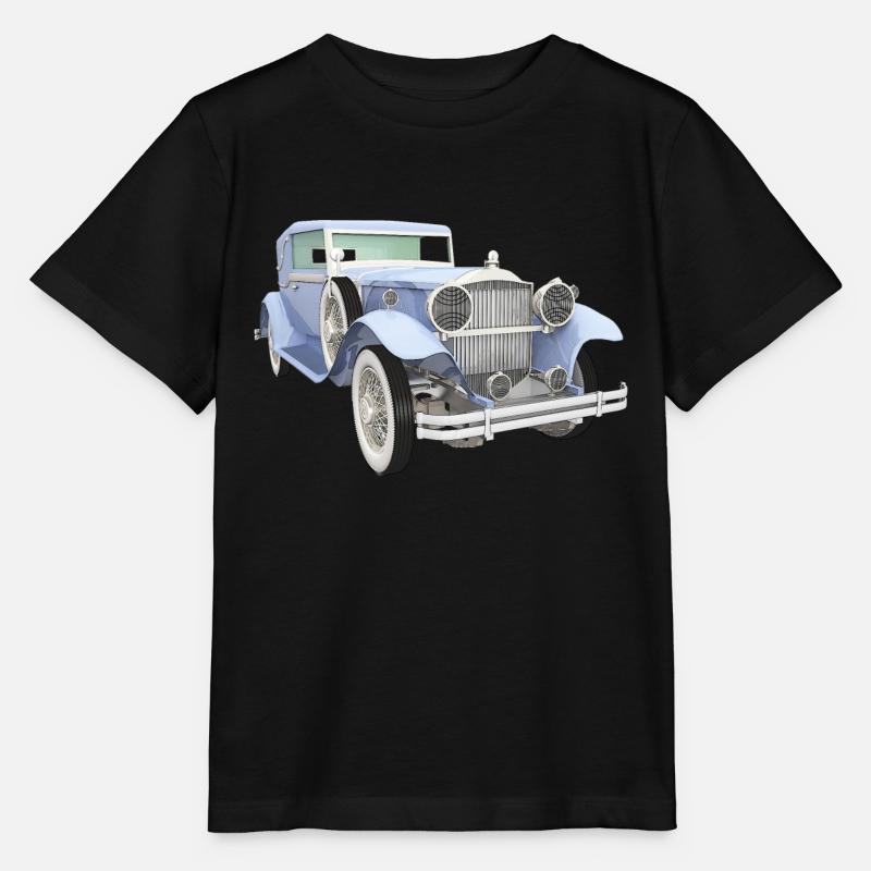 Oldtimer, Auto, KFZ - Stanley/Stella Kinder T-Shirt MINI CREATOR - Schwarz