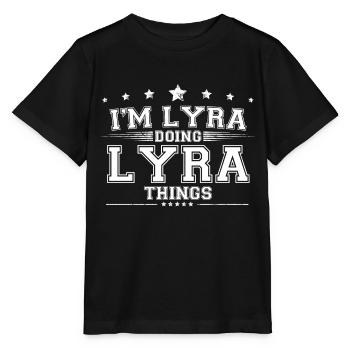 Lierre - T-shirt bio MINI CREATOR Stanley/Stella Enfant - noir - Devant - Mikhail (115cm)