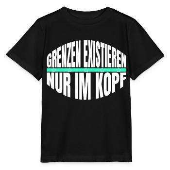 powerlifting power couple power lifting animal - Stanley/Stella Kinder T-Shirt MINI CREATOR  - Schwarz - Vorne - Mikhail (115cm)