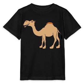 Chameau - T-shirt bio MINI CREATOR Stanley/Stella Enfant - noir - Devant - Mikhail (115cm)