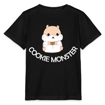 Hamster - T-shirt bio MINI CREATOR Stanley/Stella Enfant - noir - Devant - Mikhail (115cm)