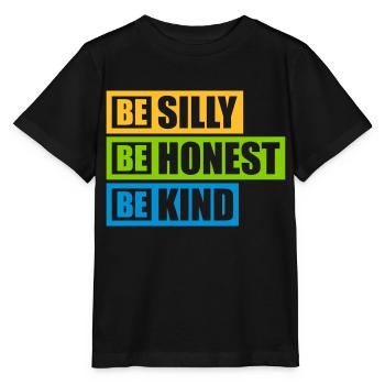 Enfant honnête et stupide - T-shirt bio MINI CREATOR Stanley/Stella Enfant - noir - Devant - Mikhail (115cm)