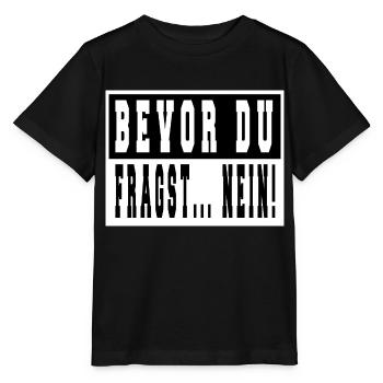meerkatze falbkatze geschenkidee spruch - Stanley/Stella Kinder T-Shirt MINI CREATOR  - Schwarz - Vorne - Mikhail (115cm)