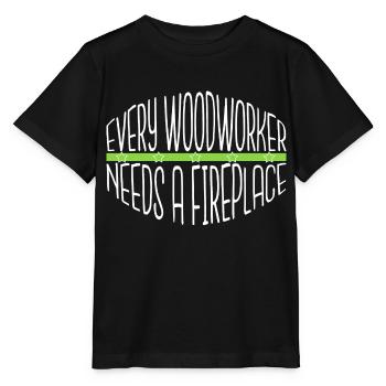 amour marteau-piqueur bûcheron maçon - T-shirt bio MINI CREATOR Stanley/Stella Enfant - noir - Devant - Mikhail (115cm)