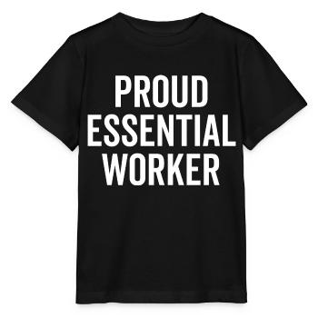 Stolzer Essential Worker - Stanley/Stella Kinder T-Shirt MINI CREATOR  - Schwarz - Vorne - Mikhail (115cm)