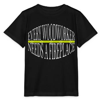 aaron carpenter tshirts déclaration présenter l’idée - T-shirt bio MINI CREATOR Stanley/Stella Enfant - noir - Devant - Mikhail (115cm)