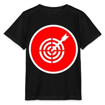 Darts Symbol - Stanley/Stella MINI CREATOR Kids’ T-Shirt - black - Front - Mikhail (115cm)