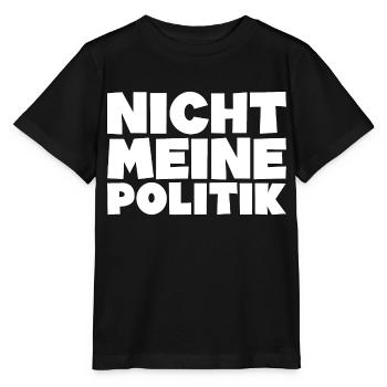 Politik Regierung Spruch Geschenk - Stanley/Stella Kinder T-Shirt MINI CREATOR  - Schwarz - Vorne - Mikhail (115cm)