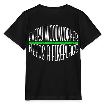 plombier marteau-piqueur charpentier citations tshirts - T-shirt bio MINI CREATOR Stanley/Stella Enfant - noir - Devant - Mikhail (115cm)