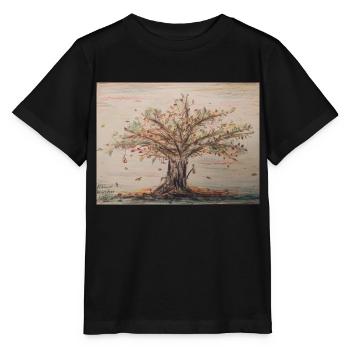 Herbst 2022 - Stanley/Stella Kinder T-Shirt MINI CREATOR  - Schwarz - Vorne - Mikhail (115cm)