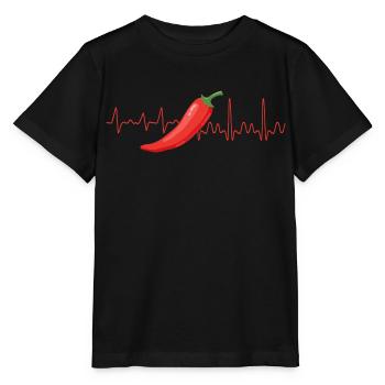 Chili - Stanley/Stella MINI CREATOR Kids’ T-Shirt - black - Front - Mikhail (115cm)
