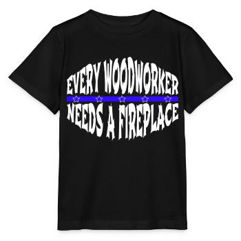 cutter arboriculture carpenter tshirts - Stanley/Stella Kinder T-Shirt MINI CREATOR  - Schwarz - Vorne - Mikhail (115cm)