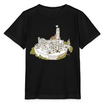 Burg Sonnenschein - Stanley/Stella Kinder T-Shirt MINI CREATOR  - Schwarz - Vorne - Mikhail (115cm)