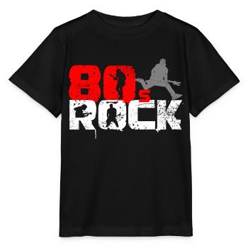 Fan de musique rock vintage des années 80 - T-shirt bio MINI CREATOR Stanley/Stella Enfant - noir - Devant - Mikhail (115cm)