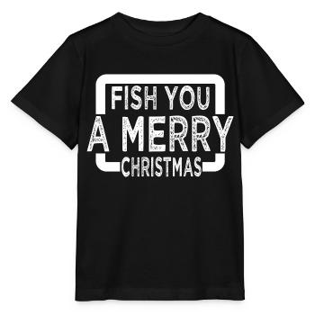 Boat Christmas Vacation Christmas Present - Stanley/Stella MINI CREATOR Kids’ T-Shirt - black - Front - Mikhail (115cm)