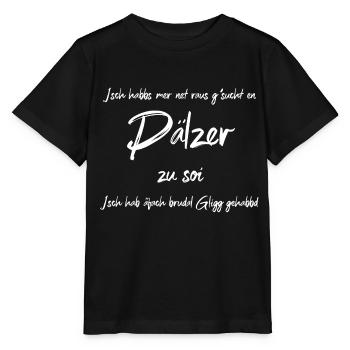 Isch hab Glick ghabt - Stanley/Stella Kinder T-Shirt MINI CREATOR  - Schwarz - Vorne - Mikhail (115cm)