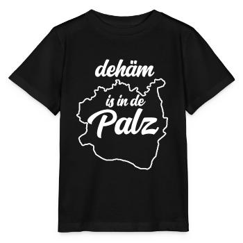 Dehäm is in de Palz - Stanley/Stella Kinder T-Shirt MINI CREATOR  - Schwarz - Vorne - Mikhail (115cm)