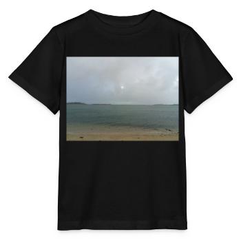 Meerblick Horizont - Stanley/Stella Kinder T-Shirt MINI CREATOR  - Schwarz - Vorne - Mikhail (115cm)