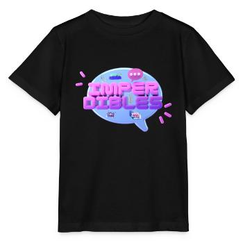 3D - Stanley/Stella Kinder T-Shirt MINI CREATOR  - Schwarz - Vorne - Mikhail (115cm)
