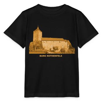 Château de Rothenfels Château de la jeunesse Basse-Franconie Bavière - T-shirt bio MINI CREATOR Stanley/Stella Enfant - noir - Devant - Mikhail (115cm)