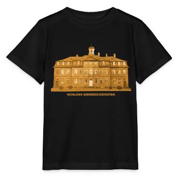 Emmerichshofen Schloss Kahl Unterfranken Bayern - Stanley/Stella Kinder T-Shirt MINI CREATOR  - Schwarz - Vorne - Mikhail (115cm)
