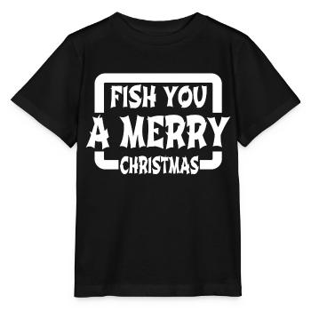 sayings fisherman funny gym bodybuilding - Stanley/Stella Kinder T-Shirt MINI CREATOR  - Schwarz - Vorne - Mikhail (115cm)