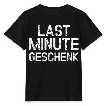 Last Minute Geschenk - Stanley/Stella Kinder T-Shirt MINI CREATOR  - Schwarz - Vorne - Mikhail (115cm)
