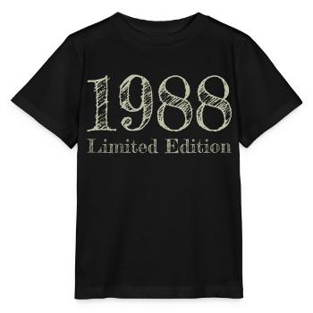 1988 - Stanley/Stella MINI CREATOR Kids’ T-Shirt - black - Front - Mikhail (115cm)