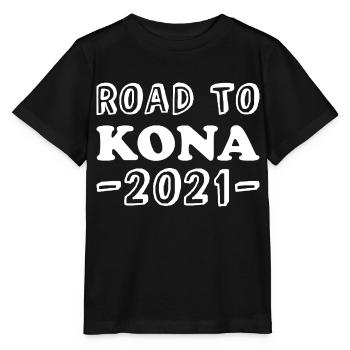 Marathon Triathlon Running Jogging Biking Cycling - Stanley/Stella MINI CREATOR Kids’ T-Shirt - black - Front - Mikhail (115cm)