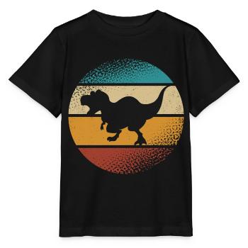 T-Rex - T-shirt bio MINI CREATOR Stanley/Stella Enfant - noir - Devant - Mikhail (115cm)