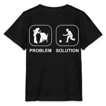 Bowling Club Bowling Club Bowling Bowling Bowling - T-shirt bio MINI CREATOR Stanley/Stella Enfant - noir - Devant - Mikhail (115cm)