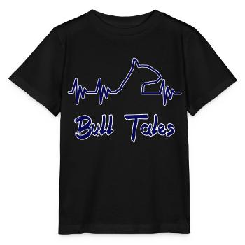 Bull Terrier by Ahapix - Stanley/Stella MINI CREATOR Kids’ T-Shirt - black - Front - Mikhail (115cm)