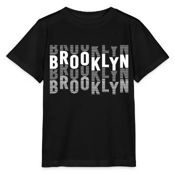 BROOKLYN - T-shirt bio MINI CREATOR Stanley/Stella Enfant - noir - Devant - Mikhail (115cm)